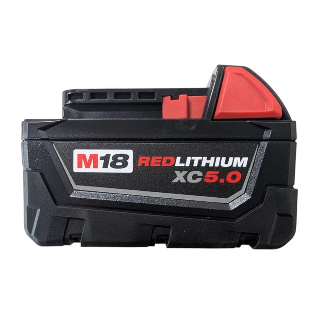 Milwaukee (48-11-1852) M18 18-Volt Lithium-Ion XC Extended Capacity 5.0 Ah Battery Pack (2-Pack)