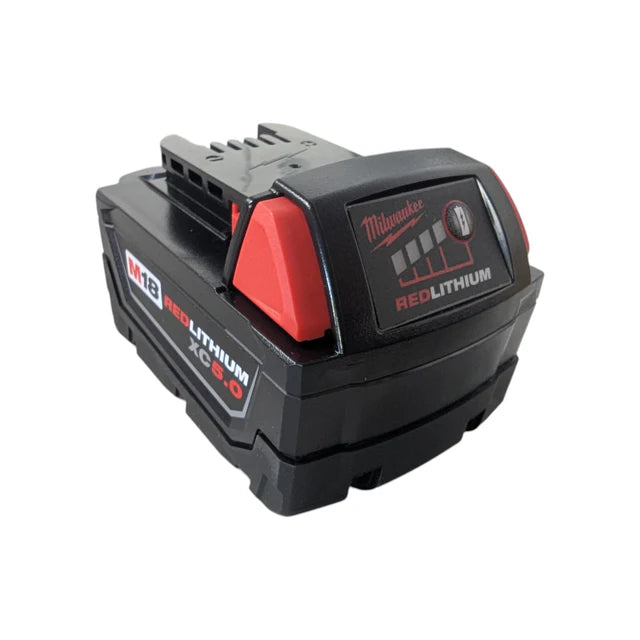 Milwaukee (48-11-1852) M18 18-Volt Lithium-Ion XC Extended Capacity 5.0 Ah Battery Pack (2-Pack)